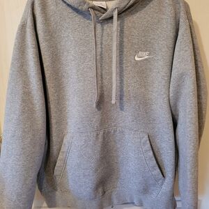 Nike Men's Heather Gray Hoodie